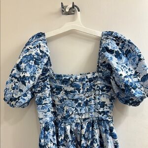Floral Puff Sleeve Dress